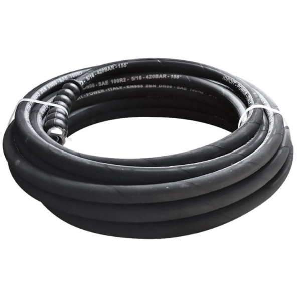 Tubo Idraulico SAE 100R2 5/16" 420 Bar Alta Pressione