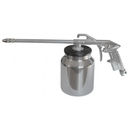 pistola con serbatoio in alluminio