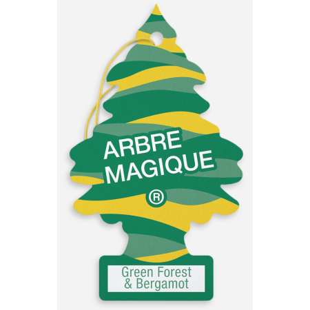 arbre magique fragranza profumo green forest & bergamot | profumo per auto