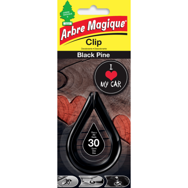 arbre magique black pine clip