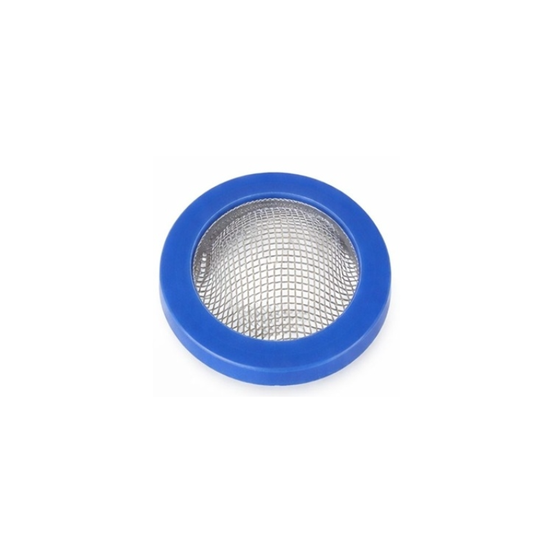 Filtro a cupolina con rete in inox per ugelli in plastica